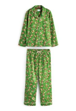 Next Set Standard - Pyjama - Green Floral -Next 003012be7fa34a14aa72d7433e8b83c4