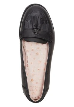 Next Wide Fit Tassel - Instappers - Mottled Black -Next 01fc65732f60437986efe7986c10c054