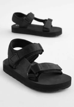 Next Strap Touch Fastening Trekker Standard - Outdoorsandalen - Black -Next 0235fd6a3b304da4849388e67d0221a1