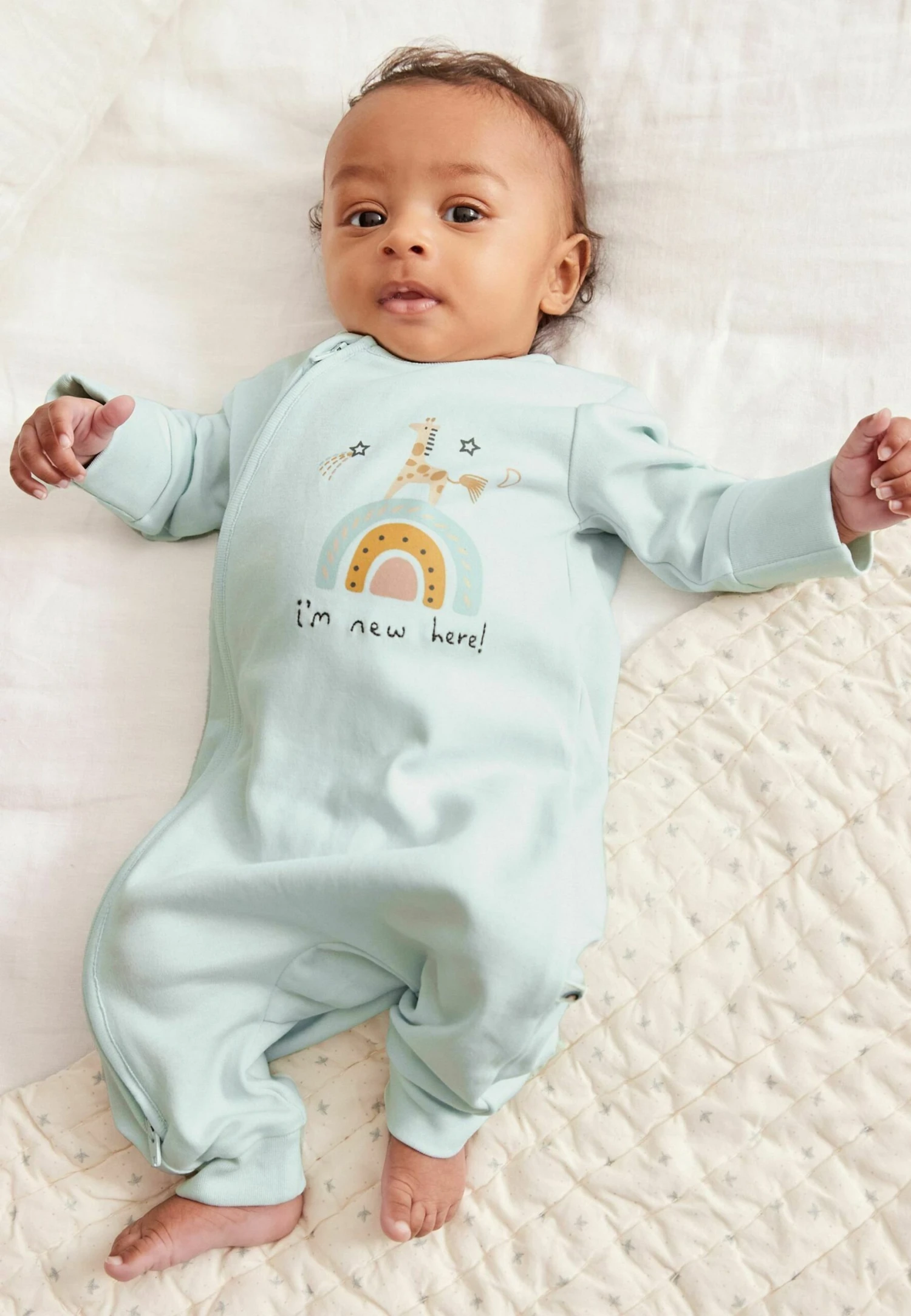 Next Im New Here Single Standard - Kruippakje - Light Blue 1 Next Im New Here Single Standard - Kruippakje - Light Blue