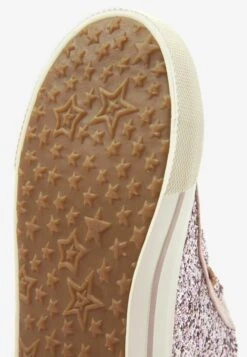 Next Glitter Touch Fastening- Sneakers Hoog - Pink Silver -Next 0420f6fb3eff4421b42bb5ba9795122b
