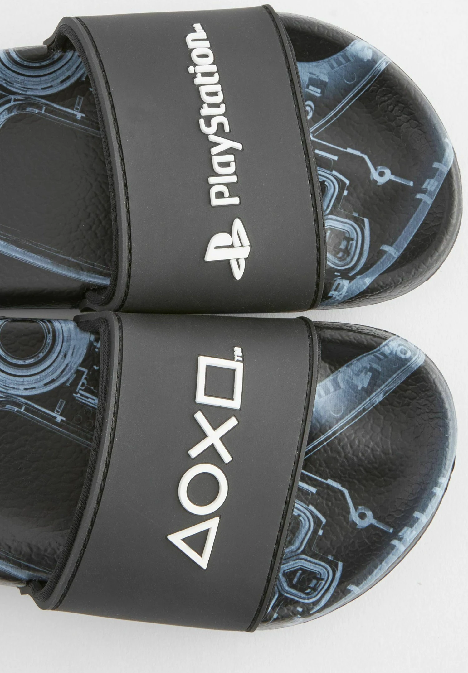 Next Badslippers - Monochrome Playstation 4 Next Badslippers - Monochrome Playstation - Afbeelding 4