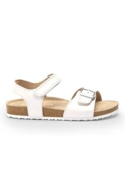 Next Corkbed Wide Fit - Sandalen - White Leather