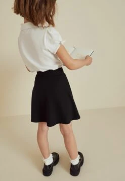 Next Stretch Pull-On School Skater Standard - A-Lijn Rok - Black -Next 0f78578d65774fadb1531526849f76e1