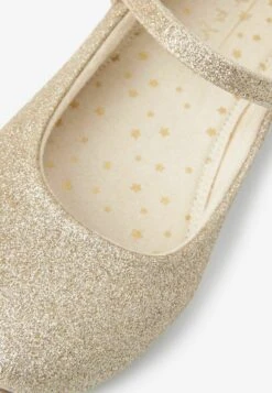 Next Mary Jane- Instappers - Gold Glitter -Next 1225da4b608b4a58a40fbf89086f75a5