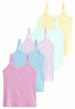 Next 5 Pack Standard - Top - Multi Pastel Rib