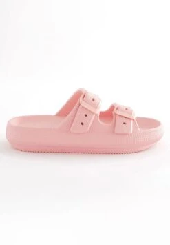 Next Chunky Double Strap- Badslippers - Blush Pink -Next 12bfc2526fa24bb496c8cde951337441