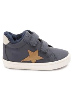 Next Star Warm Lined Touch Fastening Younger - Babyschoenen - Navy Blue Stone