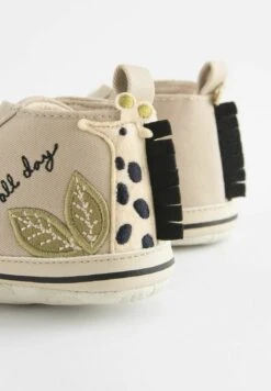 Next Pram Easy Fastening Standard - Babyschoenen - Stone Natural Giraffe -Next 164fc9f9f2874291821f595ced5b2c8d