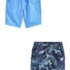 Next 2 Pack Pull-On- Shorts - Cobalt Blue