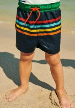 Next 2-Piece Set - Badpak - Navy White Snorkel Croc -Next 18f36c8cd0f44d01be3670c730dd328f