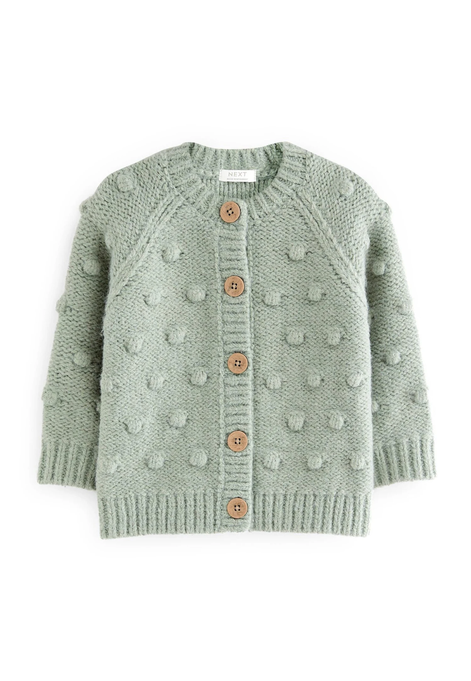 Next Chunky Bobble Standard - Vest - Sage Green 4 Next Chunky Bobble Standard - Vest - Sage Green - Afbeelding 4