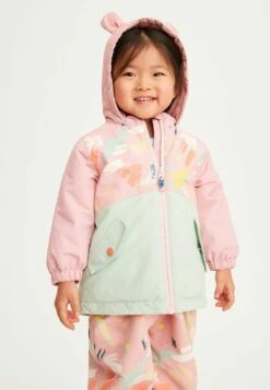 Next Printed Standard - Regenjas - Pink Green