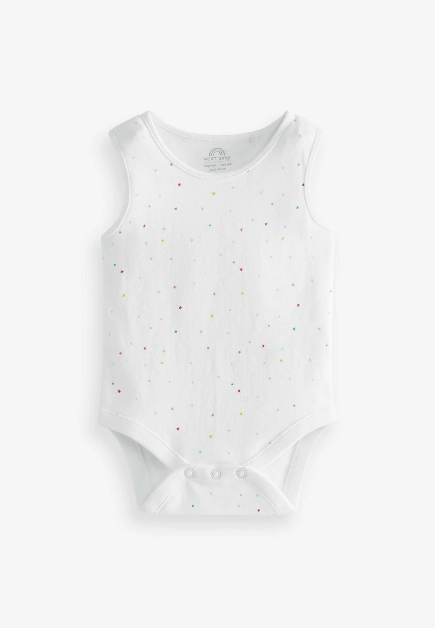 Next 4 Pack Unisex - Body - White Bright Printed 3 Next 4 Pack Unisex - Body - White Bright Printed - Afbeelding 3