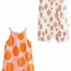 Next 2 Pack Standard - Jumpsuit - Pink Orange Fruit
