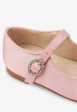 Next Mary Jane- Babyschoenen - Pink Stain Resistant Satin -Next 221532c3da3f4259a08cbaf5fb409a78