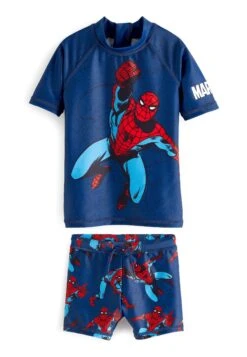 Next 2 Piece Sunsafe Set Standard - Shorts - Cobalt Blue Spider Man -Next 227bfea1cce249aa86b0da3ab135bf9b