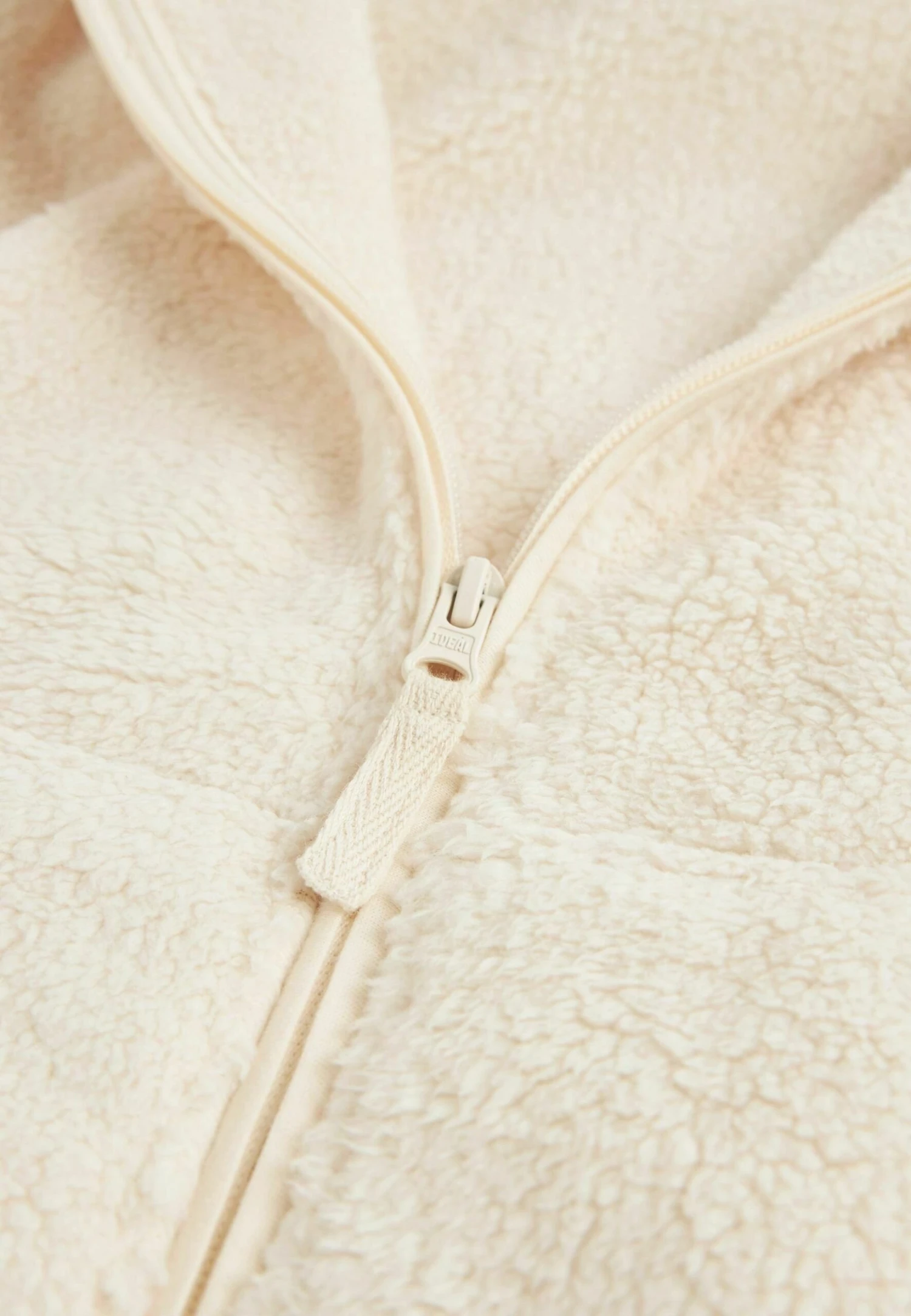 Next Borg Zip Standard - Fleecejas - Cream 6 Next Borg Zip Standard - Fleecejas - Cream - Afbeelding 6