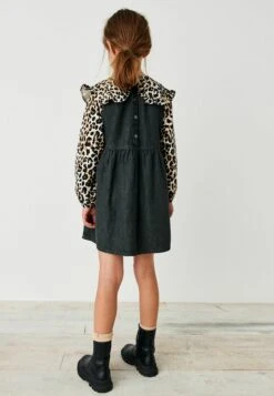 Next Collar Raglan Standard - Spijkerjurk - Animal Print -Next 232a58cd2c674419b1ba578ac0d734df