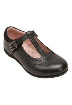Next Black T-Bar Leather Shoes (Older) - Ballerina'S Met Enkelbandjes - Black -Next 25b944280b924894a04957748b5e99d4
