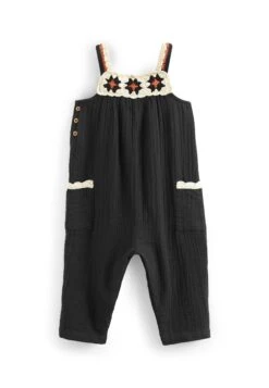 Next Crochet TexturedStandard - Jumpsuit - Charcoal Grey -Next 262eac2c38bb438f913606f23317465c