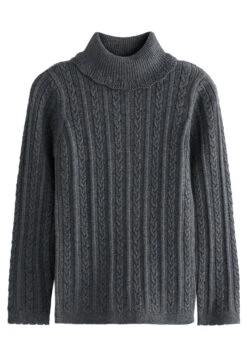 Next Roll Neck- Trui - Charcoal Grey