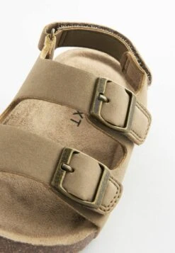 Next Cushioned Footbed Double Buckle Touch Fastening - Sandalen - Stone Cream -Next 29a26b679d22461687af7a0087a3f0ff