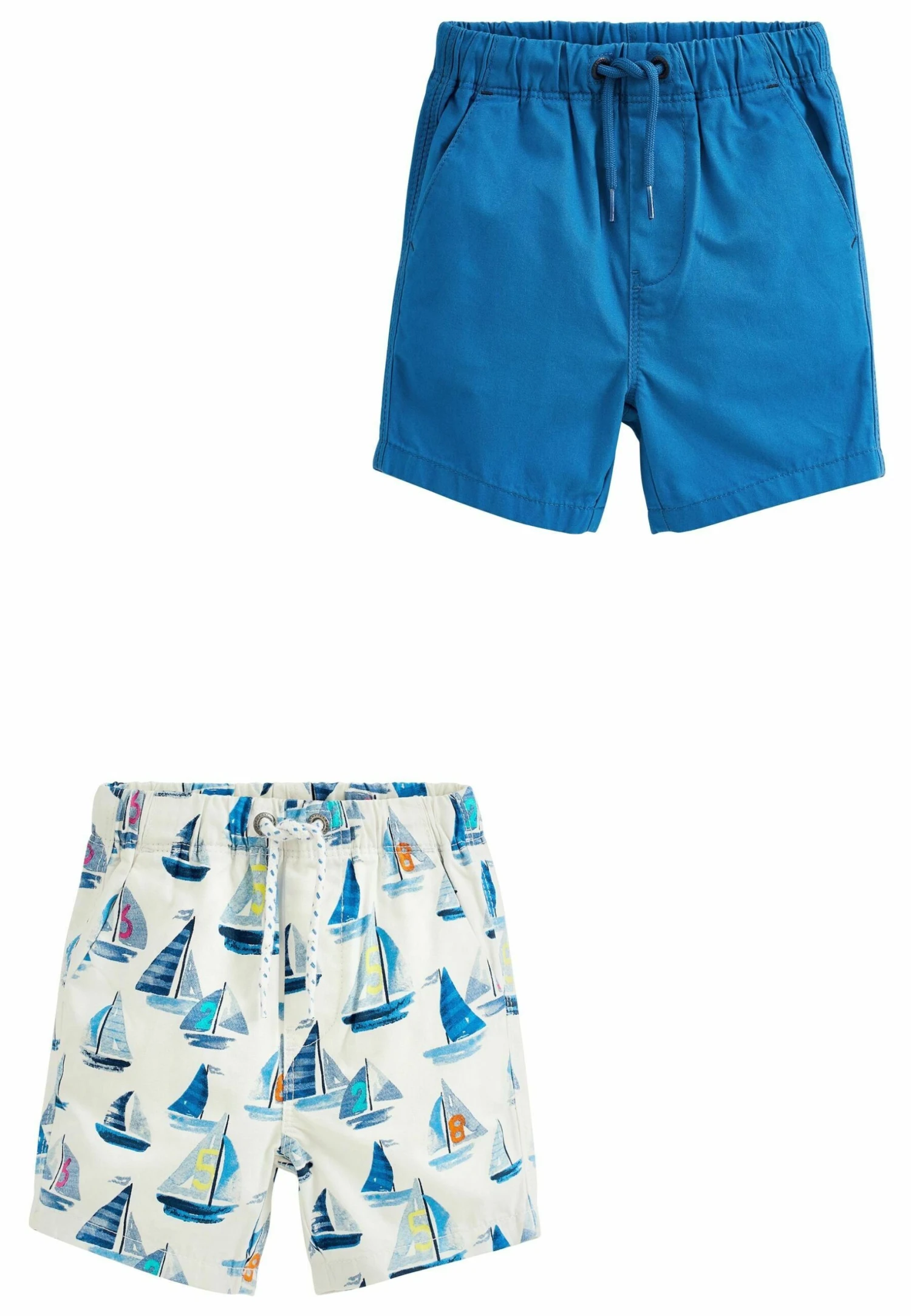 Next Pull-On 2 Pack Standard - Shorts - Blue Nautical 1 Next Pull-On 2 Pack Standard - Shorts - Blue Nautical