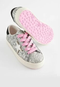 Next Star Standard - Sneakers Laag - Silver Pink -Next 2ad8040eccf54e6eb5a0f4199bb26aa0