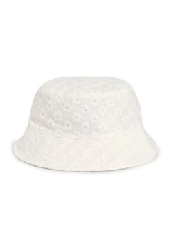 Next Broderie Bucket - Hoed - White