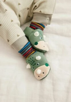 Next Sensory Standard - Babyschoenen - Green Dino
