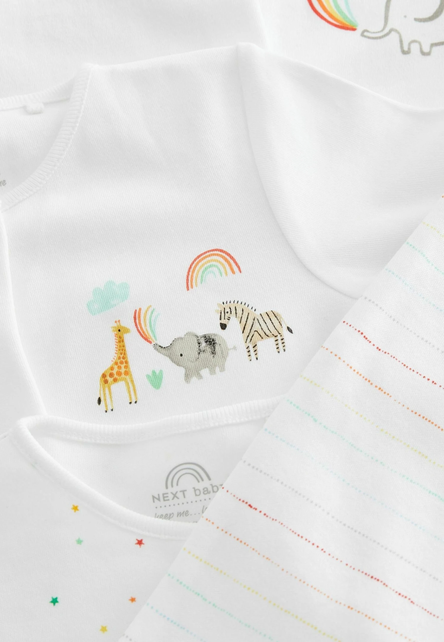 Next 7 Pack- Kruippakje - White Bright Character 4 Next 7 Pack- Kruippakje - White Bright Character - Afbeelding 4