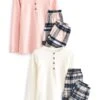 Next Set - Pyjama - Pink White