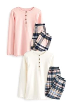 Next Set - Pyjama - Pink White