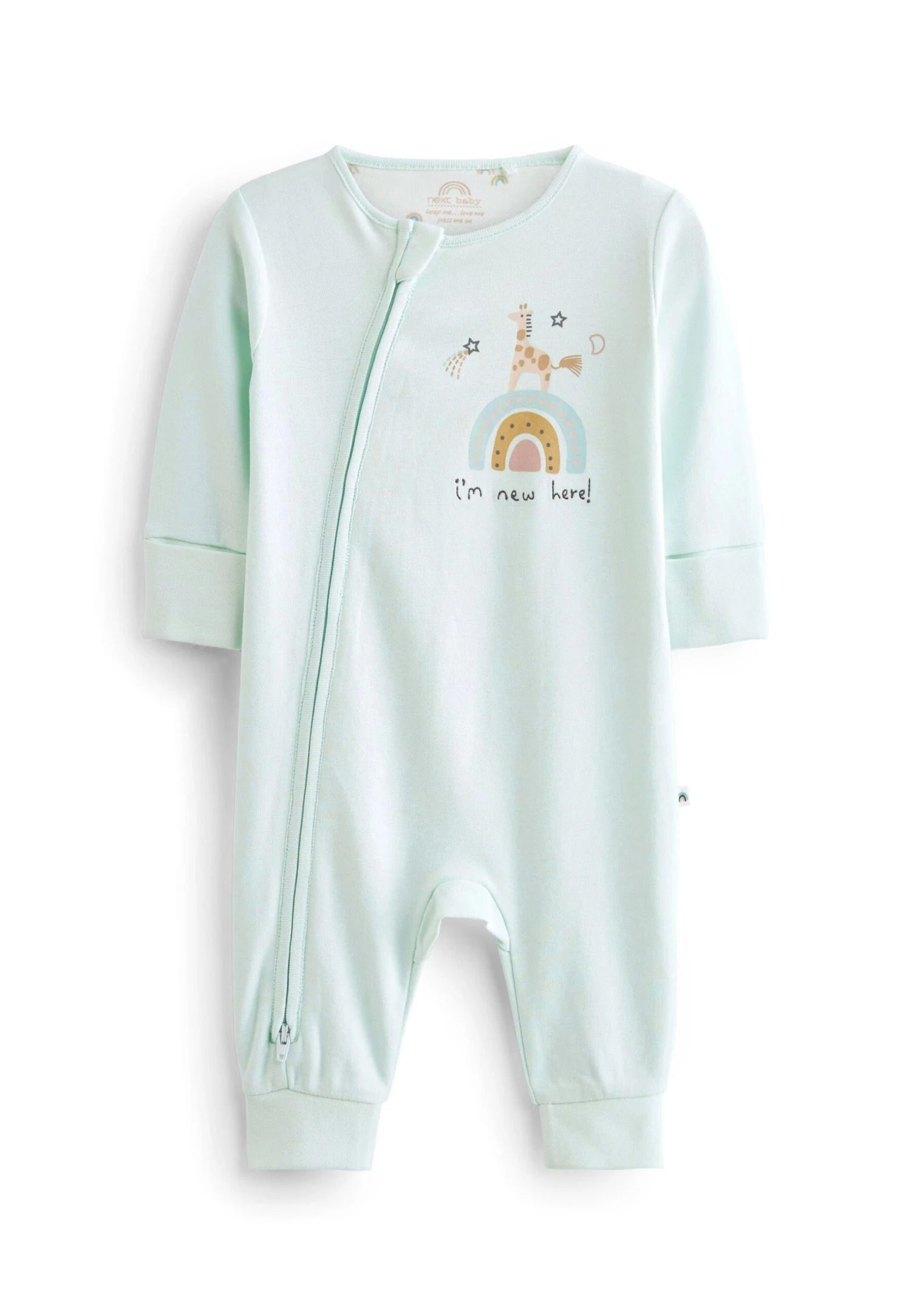 Next Im New Here Single Standard - Kruippakje - Light Blue 3 Next Im New Here Single Standard - Kruippakje - Light Blue - Afbeelding 3