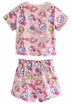 Next 2 Pack Set - Pyjama - Pink Green Alien -Next 2dfc4b68e15c461ba86fbf5b88230d5c
