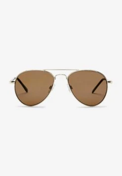 Next Aviator StyleStandard - Zonnebril - Gold Tone -Next 2ea4ed37f7e24d5482accf5ed47eccb2