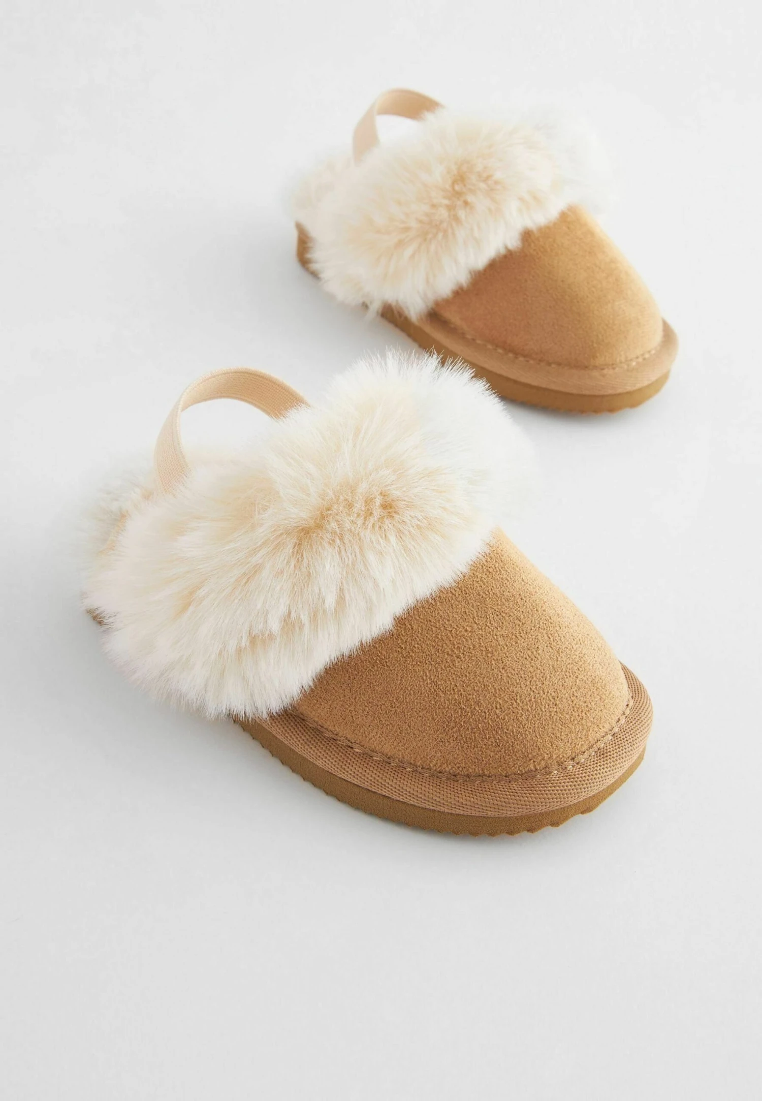 Next Standard - Pantoffels - Tan Brown Faux Fur 2 Next Standard - Pantoffels - Tan Brown Faux Fur - Afbeelding 2