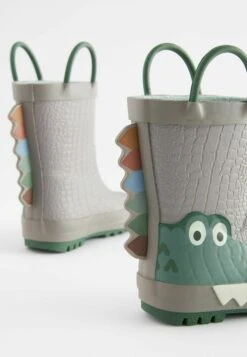 Next Panda Handle Younger - Regenlaarzen - Neutral D Crocodile -Next 2fd5ab0bf354488cb9210b2e99289401