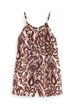 Next Standard - Jumpsuit - Brown Purple Print -Next 333e691f94ed455fac2155755b398b4b
