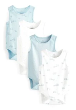 Next 4 Pack Standard - Body - Blue White Elephant