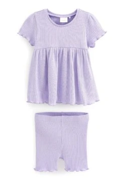 Next Short Sleeve And Set - Shorts - Lilac Purple -Next 36b08a7ffc0b4d6297d7db9c0da2a23b