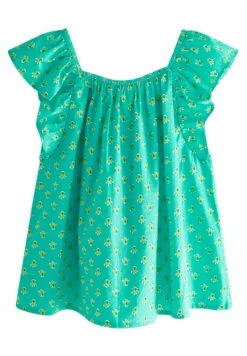 Next Printed Frill - Jurk - Green -Next 36de5656523b4c89bc490e33568d96a1