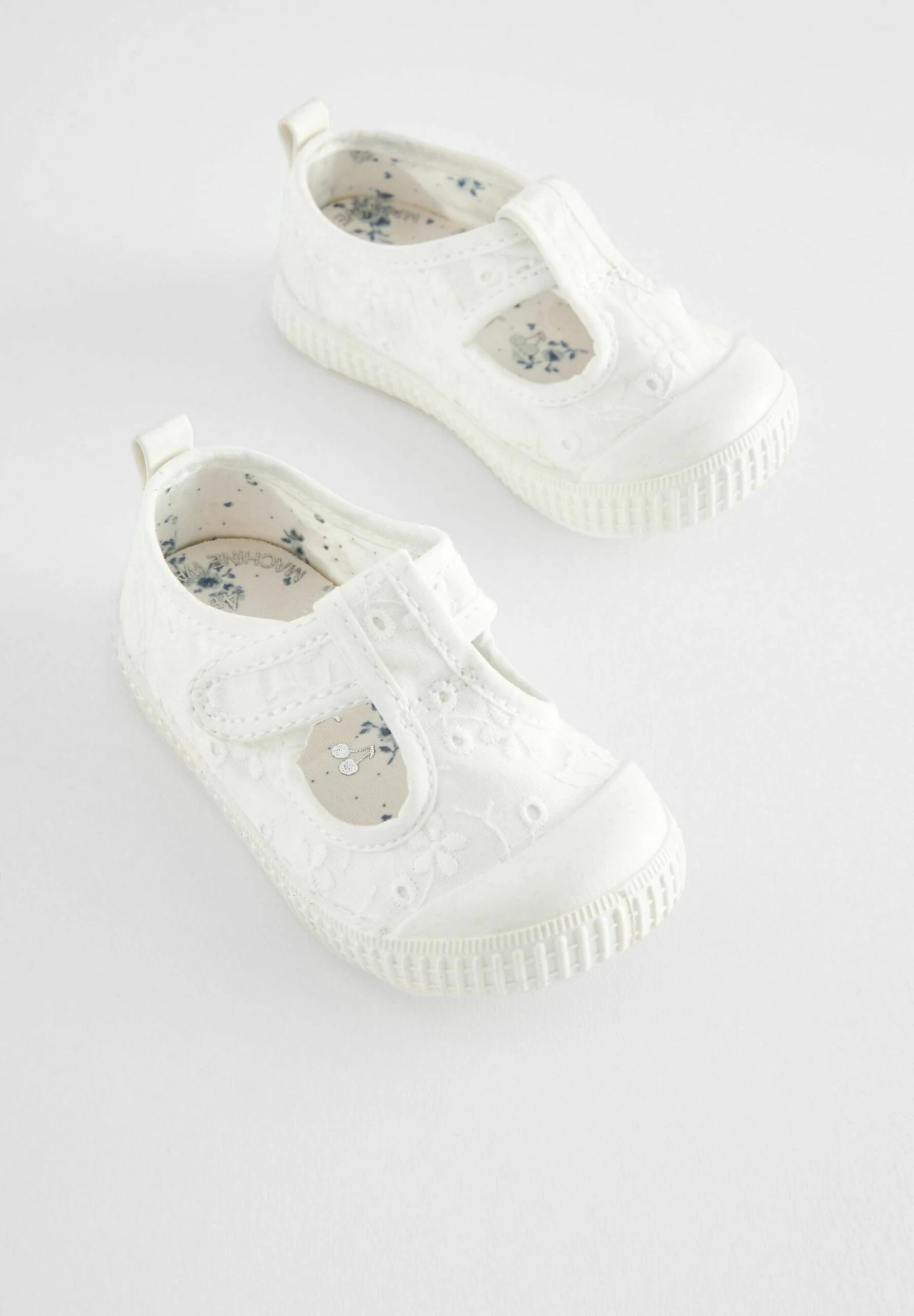 Next Babyschoenen - White Broderie 2 Next Babyschoenen - White Broderie - Afbeelding 2