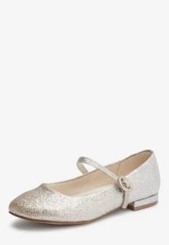Next Silver/Gold Glitter Heeled Mary Jane Shoes (Older) - Ballerina'S - Gold -Next 3a4d474eff904bc3acb46768b7584bc3