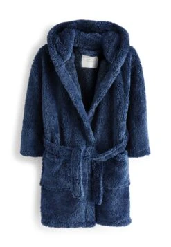 Next Soft Touch- Badjas - Navy Blue