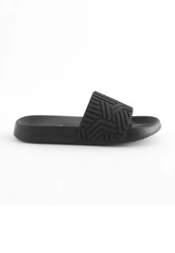 Next Patterned Standard - Badslippers - Black