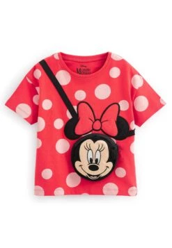 Next Minnie Mous Standard - T-Shirt Print - Red -Next 3cd00d22a2e54a27ae49f56534fbdbd1