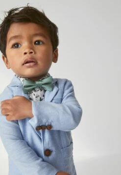 Next Set With Check Standard - Blazer - Blue -Next 3cd9f0f9f13d42429bccd3e5f4623823