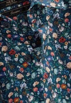Next Short Sleeve PrintedStandard - Overhemd - Navy Blue Ditsy Floral -Next 3d226d525e0d43f4987989c974ab5cb7